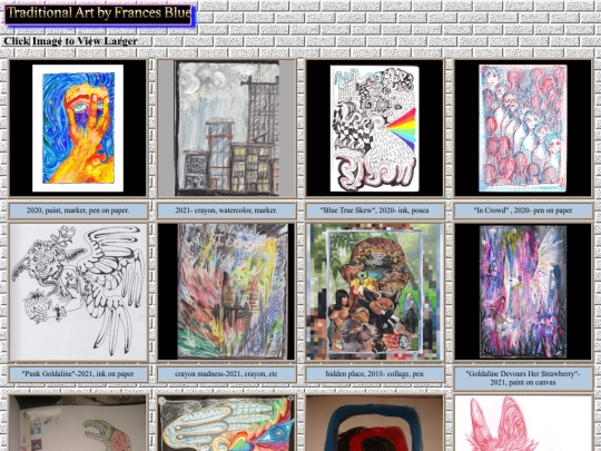 pages/art/portfolio screenshot