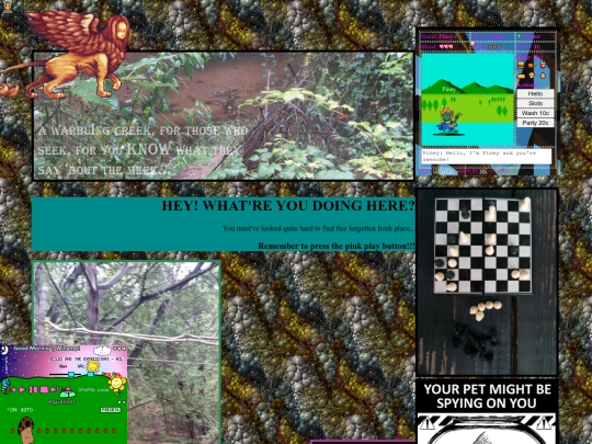 pages/loose/creekret screenshot