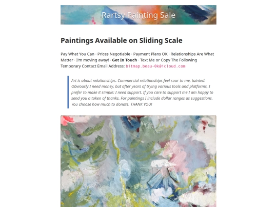 PaintingSale screenshot