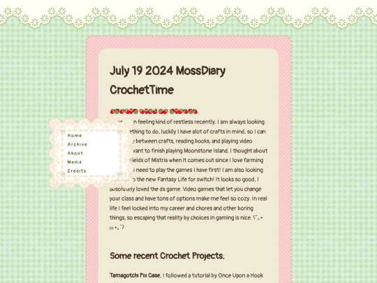 posts/July-19-2024-MossDiary-CrochetTime screenshot