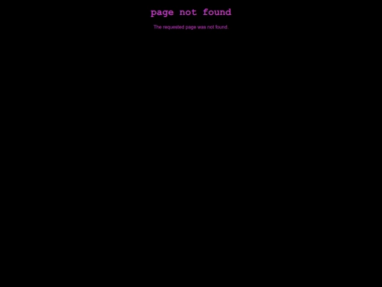 not_found screenshot