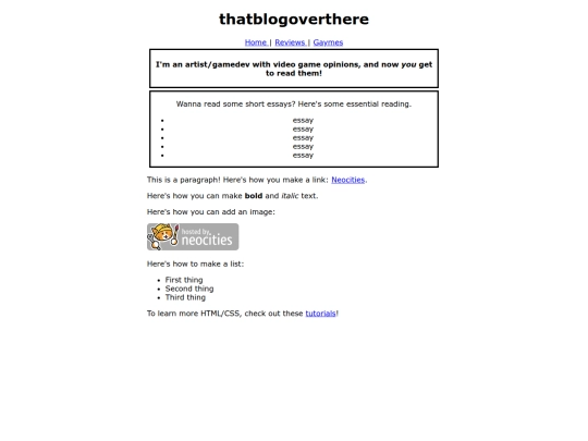 index screenshot