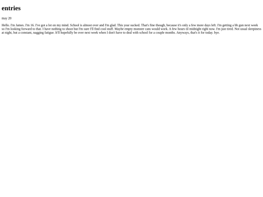 blog screenshot
