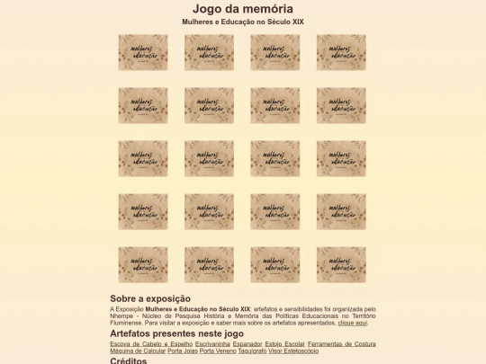 memoria screenshot