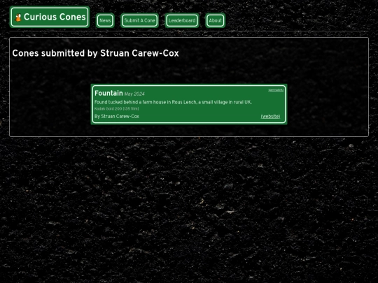 cones/struan.carewcox screenshot