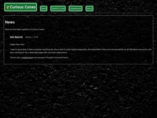 news/page/1 screenshot