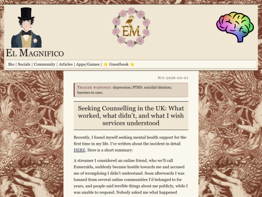 counselling screenshot