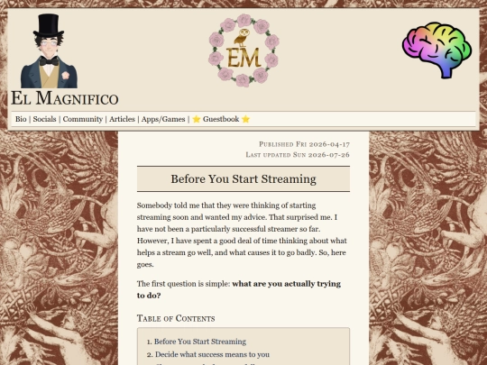 streaming screenshot