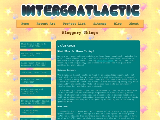 blog screenshot