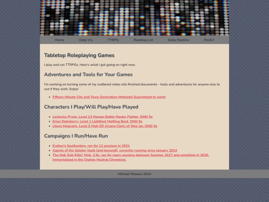 pages/ttrpgpage screenshot