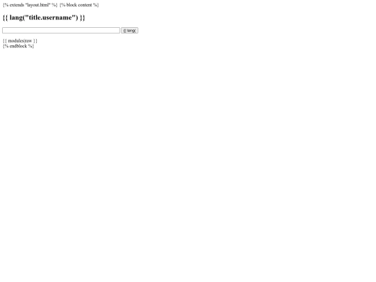 username screenshot