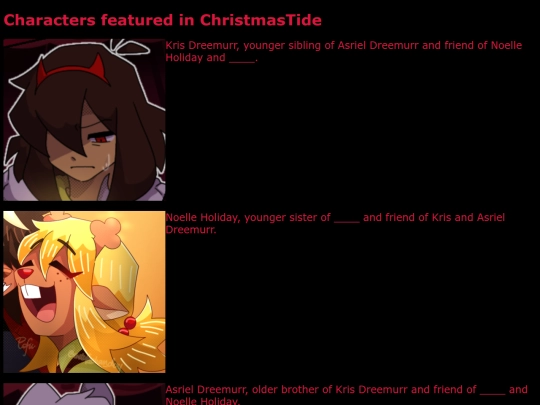 characters screenshot