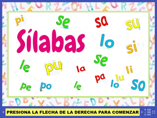 Silabas2 screenshot
