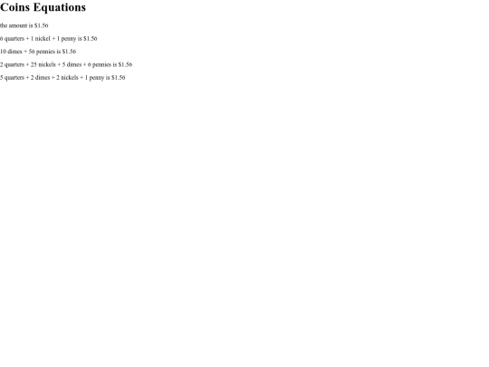coins screenshot