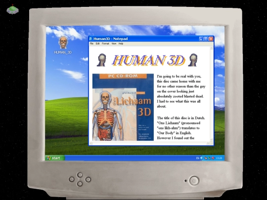 cdroms/human3D screenshot