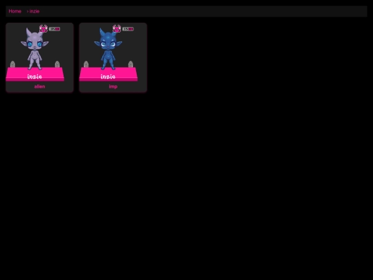home/dolls/docs/inzie screenshot