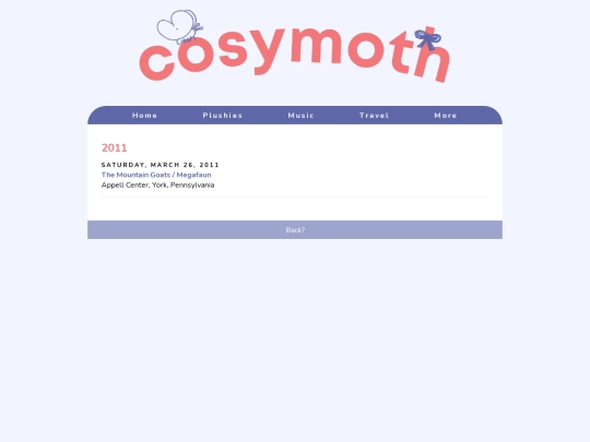 music/concerts/2011 screenshot
