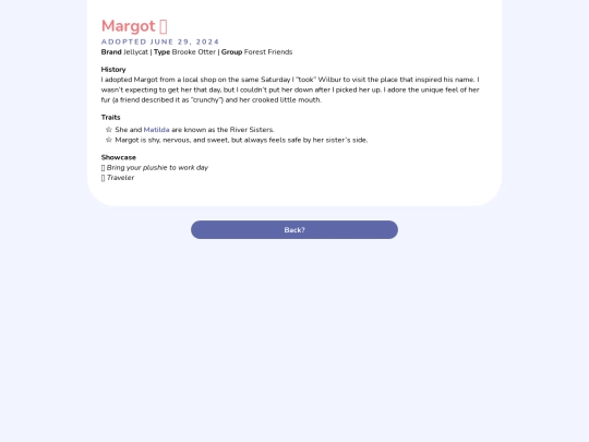 plushies/margot screenshot