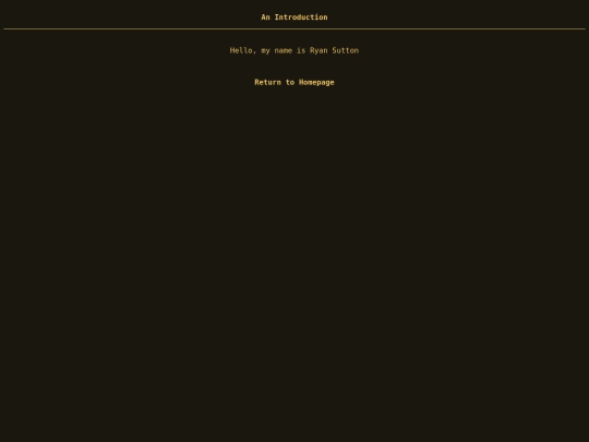 blog/introduction screenshot