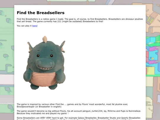 findthebreadsellers screenshot