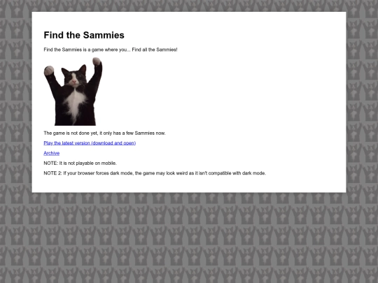 findthesammies screenshot