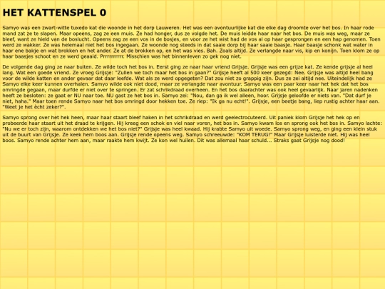 hetkattenspel0 screenshot