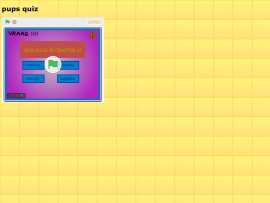 pupsquiz screenshot