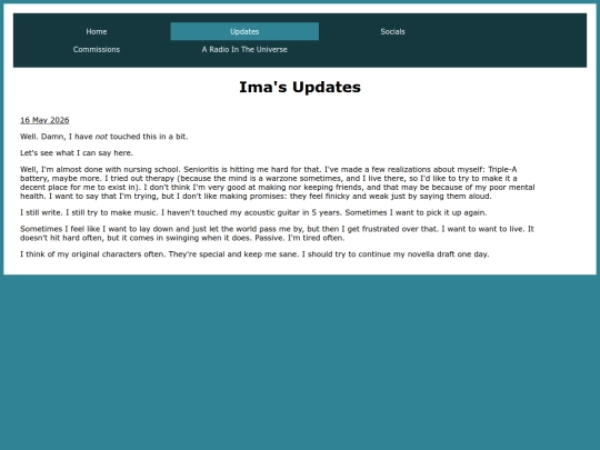 Updates screenshot