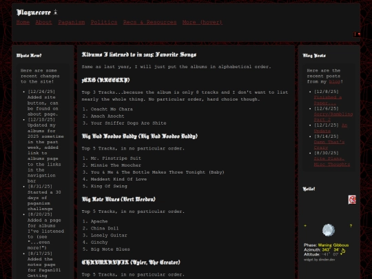 music/albums/2025songs screenshot