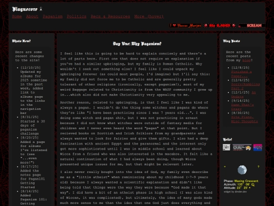 pagan/30pagan/day1 screenshot