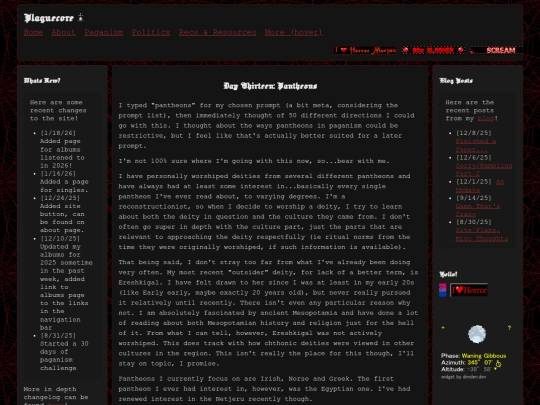 pagan/30pagan/day13 screenshot
