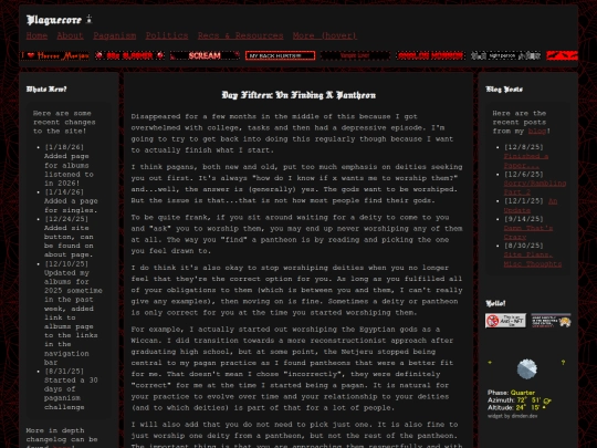 pagan/30pagan/day15 screenshot