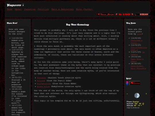 pagan/30pagan/day2 screenshot