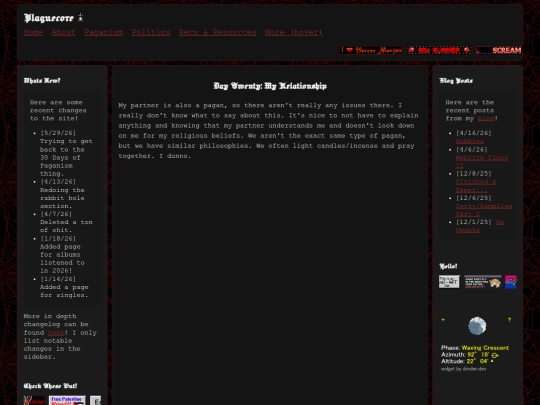 pagan/30pagan/day20 screenshot