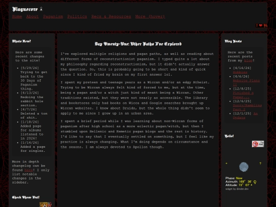 pagan/30pagan/day21 screenshot