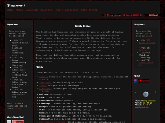 pagan/hittites/deities screenshot