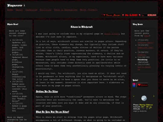 pagan/witchaltars screenshot