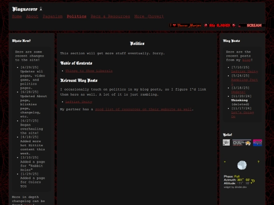 politics screenshot