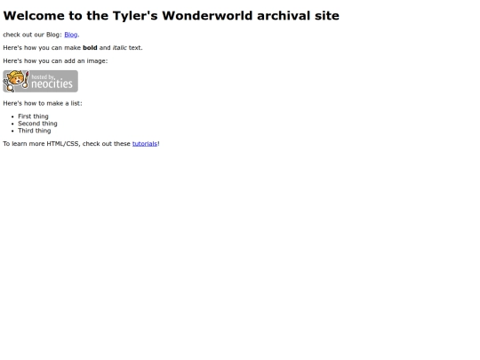 index screenshot