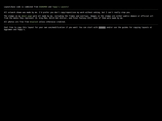 credits screenshot