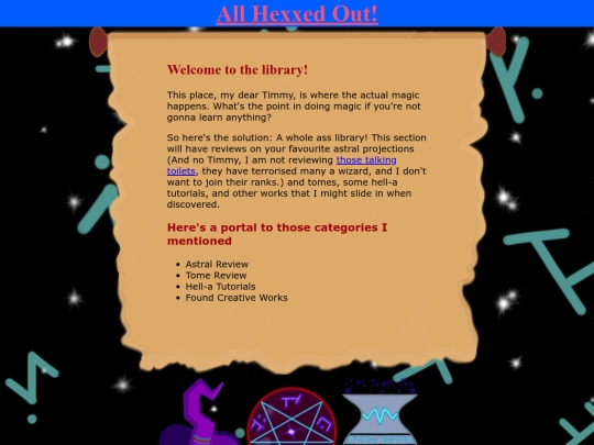 library screenshot