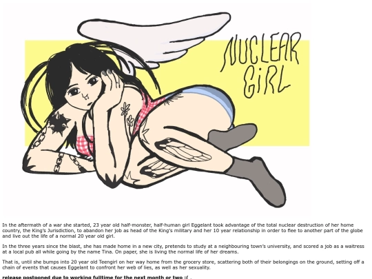 Nuclear Girl/nukepage screenshot