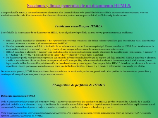 HTML5 screenshot