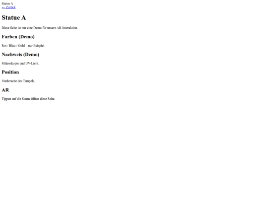 statueDemo screenshot