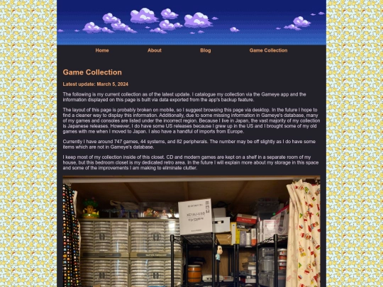 game-collection screenshot