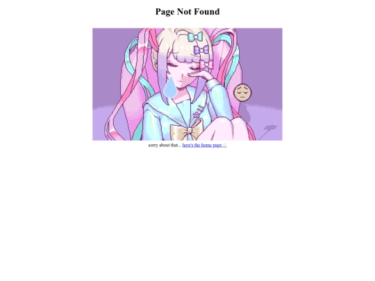 not_found screenshot