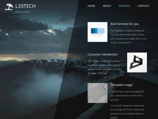 services screenshot