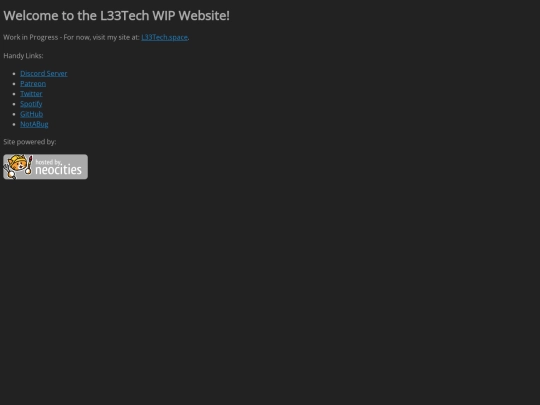 site screenshot