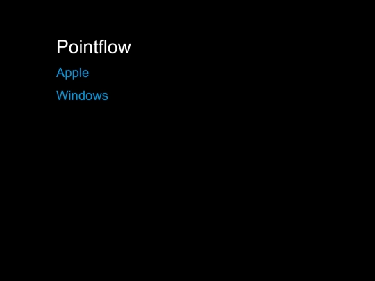 projekte/pointflow screenshot