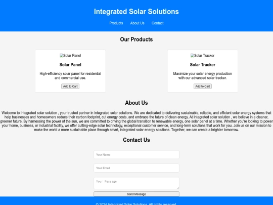 selling site screenshot